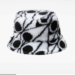 Kids Black and White Patterned Bucket Hat